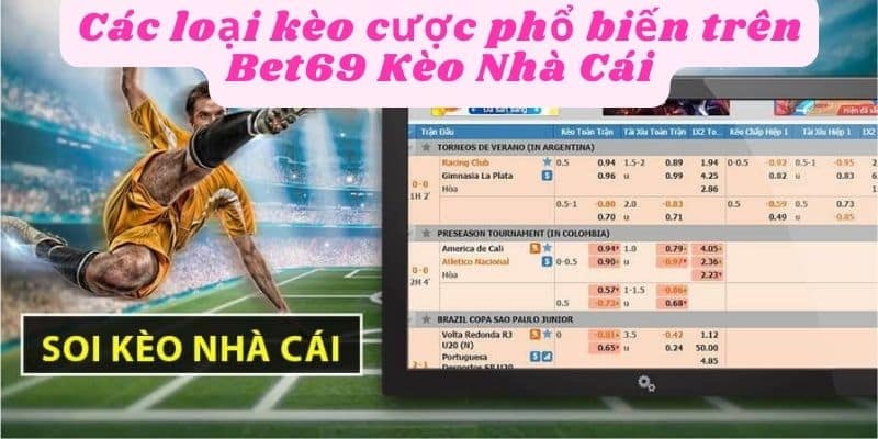 Đa dạng các thể loại kèo cho người chơi phân tích